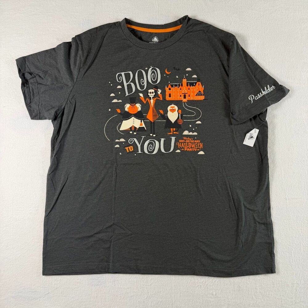 Disney Mickey's Not So Scary Halloween Party 2026 Passholder Shirt XXL NWT